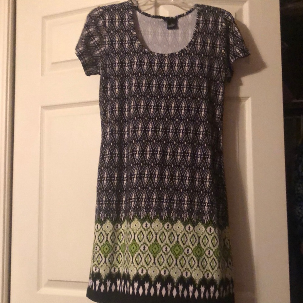 New Directions PS Scoop Neck Dress